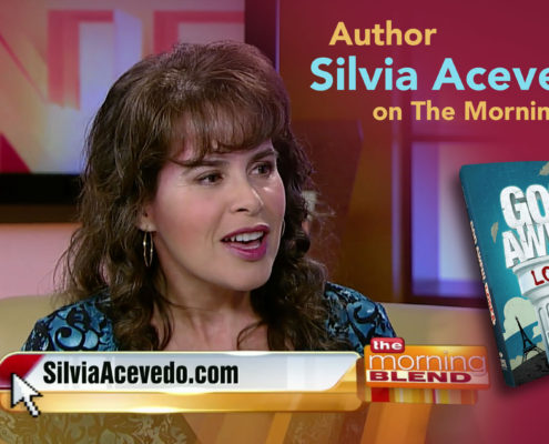 Silvia promoting God Awful Loser on The Morning Blend