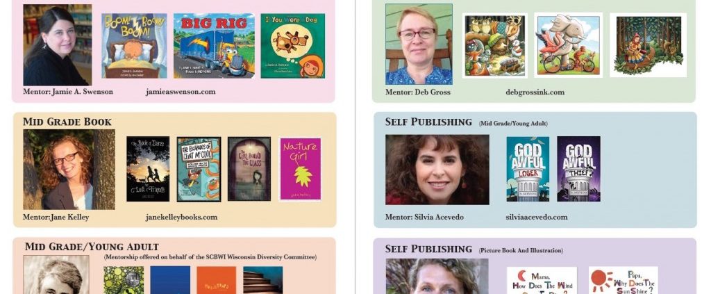 2018 SCBWI-WI Mentorships Flyer