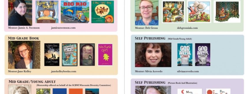 2018 SCBWI-WI Mentorships Flyer