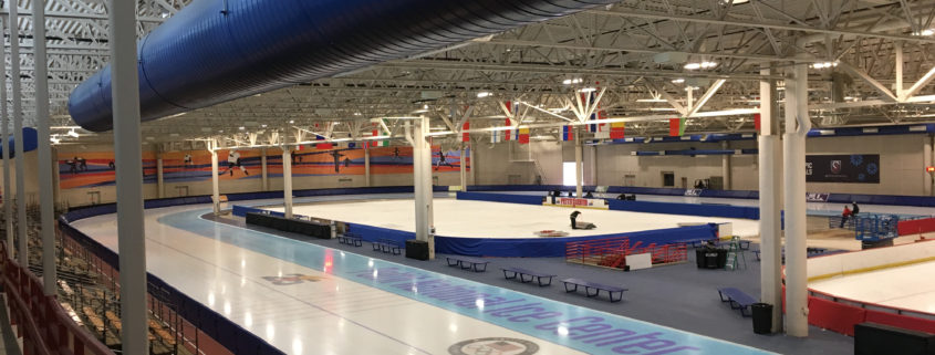 The Pettit National Ice Center ahead of the US Speedskating Olympic Trials 2018