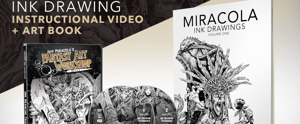 Inking Instructional DVD and Art Book Kickstarter Now Live