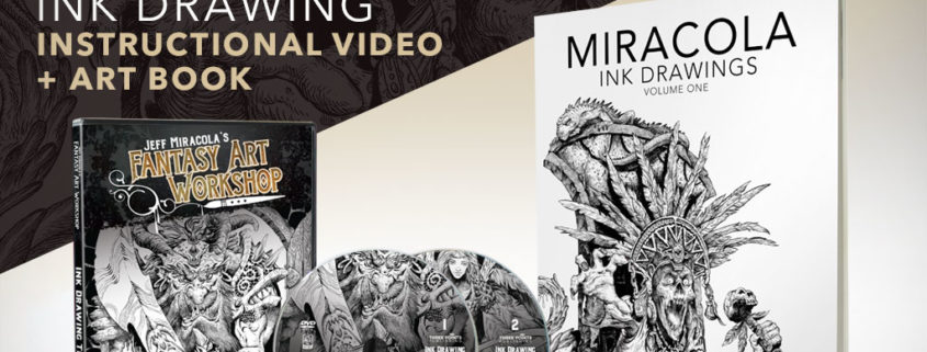 Inking Instructional DVD and Art Book Kickstarter Now Live
