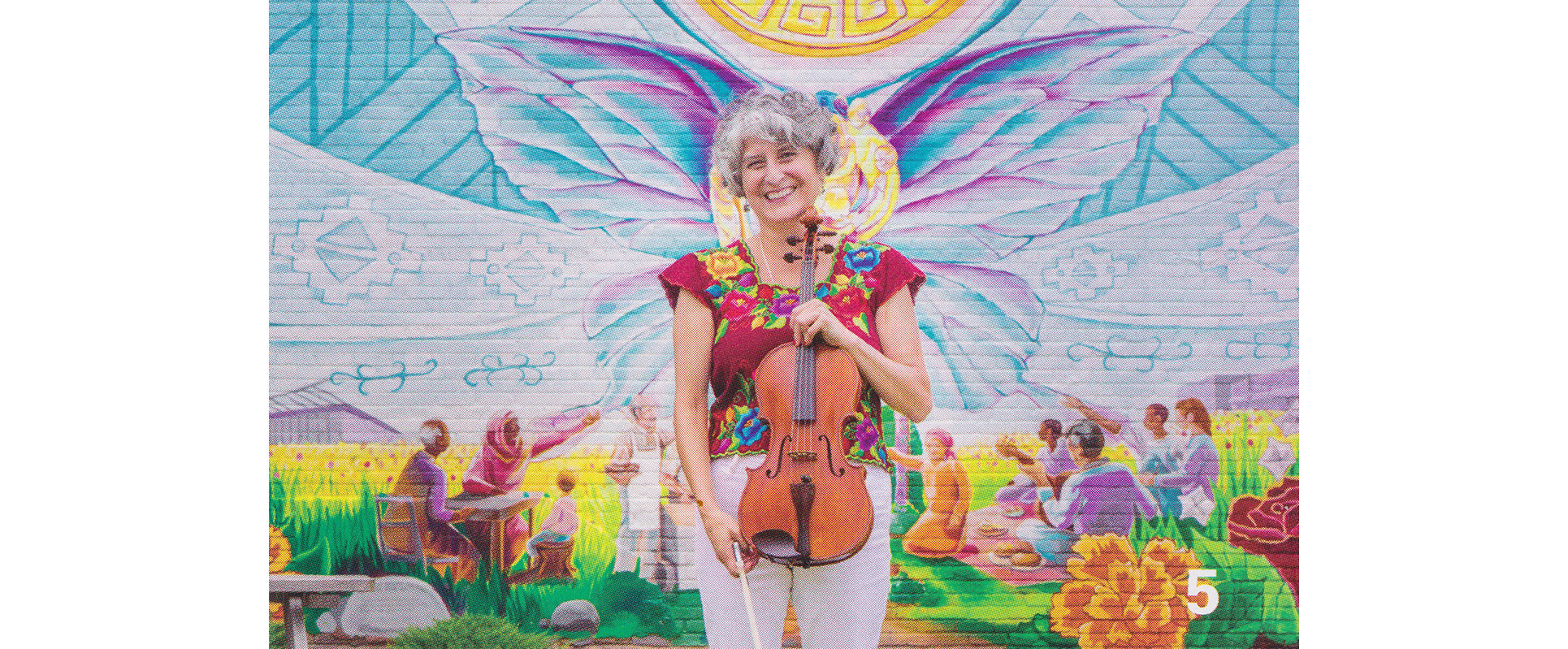 Image accompanies the article "On the wings of music", written by Silvia Acevedo and published in the fall of 2019 in UWM Alumni magazine