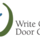 Logo of "Write On Door County," an organization and retreat site promoting writing, reading, and literacy.