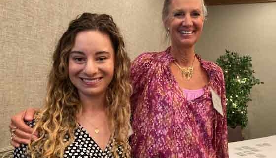 Sara Schonfeld of Katherine Tegen Books and Deb Buschman, leader of SCBWI-Wisconsin