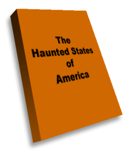 Mock cover of the book The Haunted States of America. This is a mock cover only.
